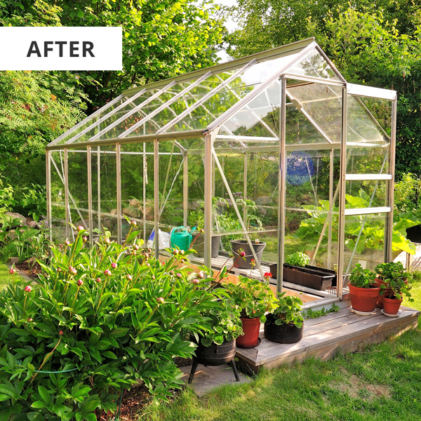 greenhouse windows replaced