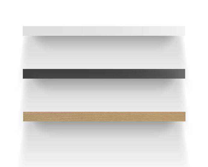 floating shelves