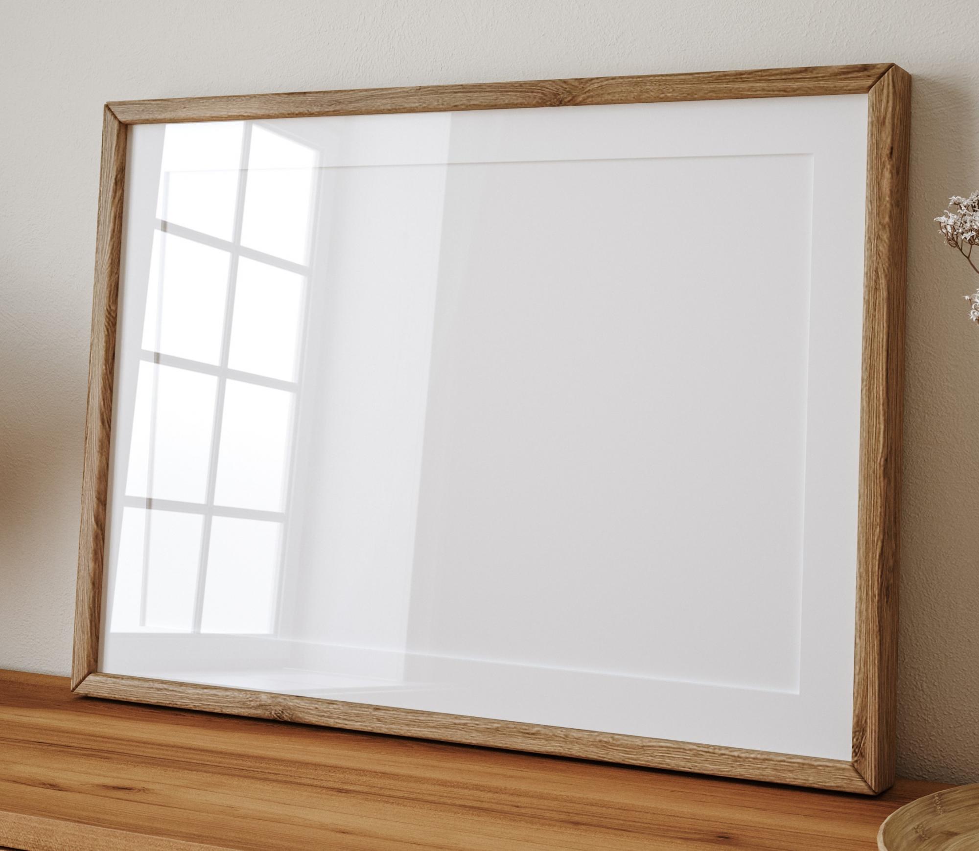 Clear picture frame