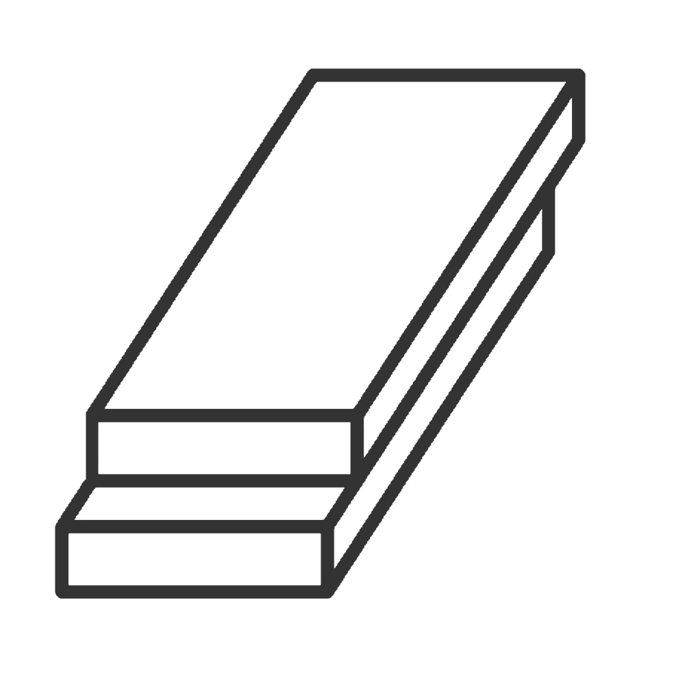 MDF strips