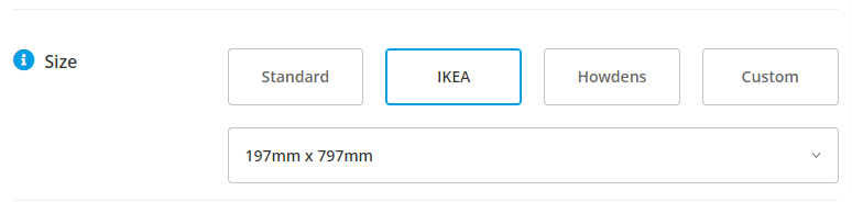 ikea standard kitchen door sizes