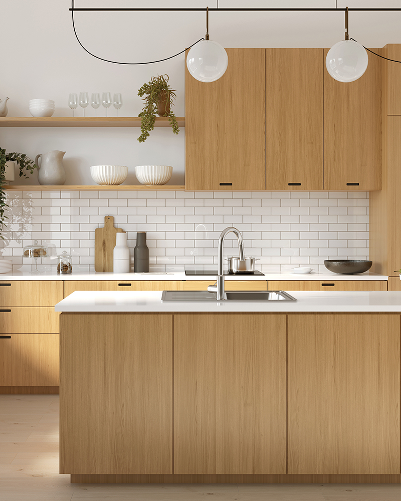 Wood Effect Kitchen