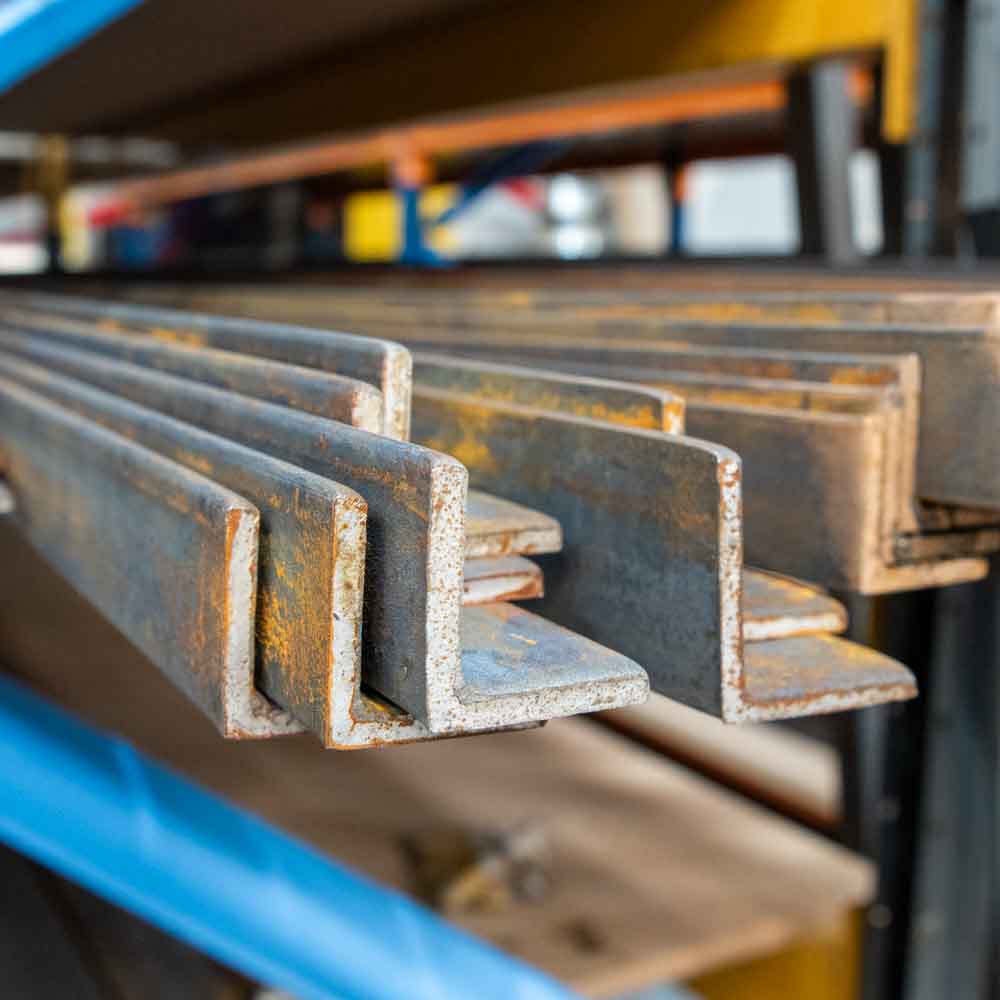 1/4 Inch Steel Angle Iron 3x3x48 Inches - A36 Hot Rolled Mild Steel USA Made