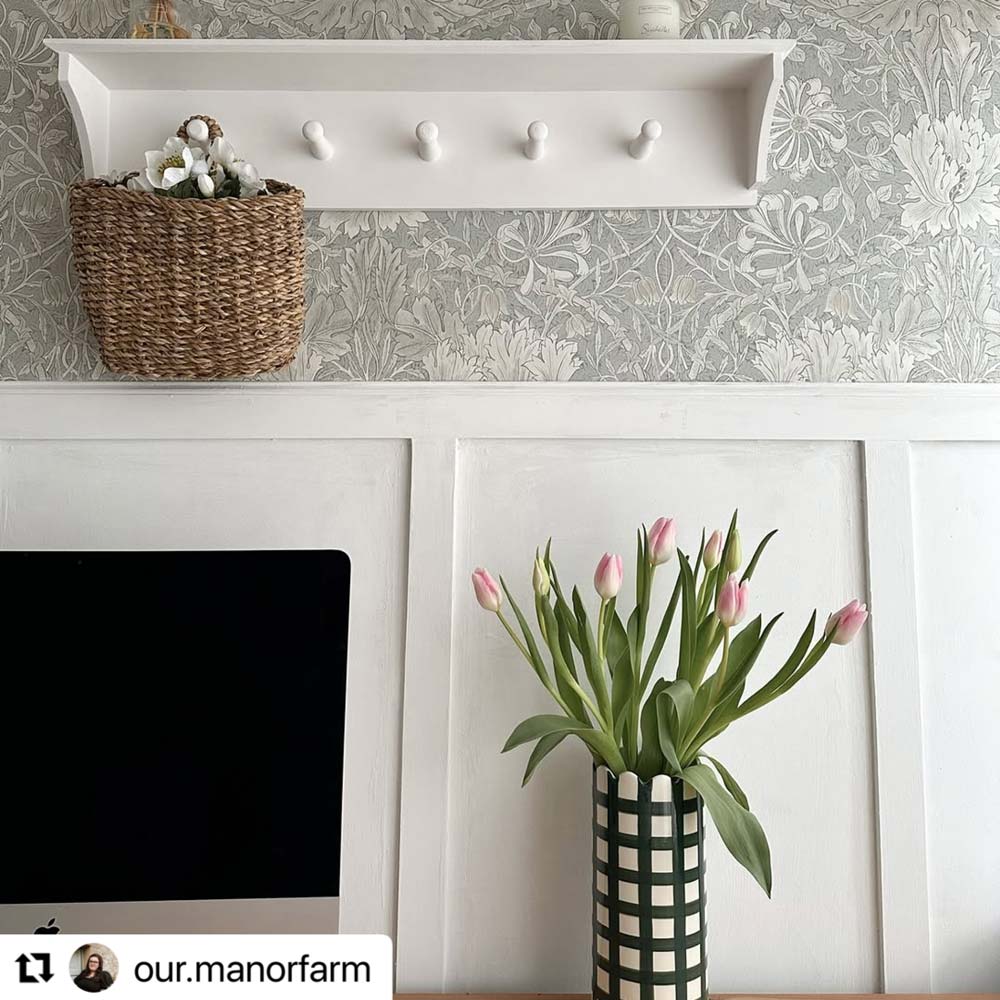 Shaker Wall Panelling Kit in Home Office