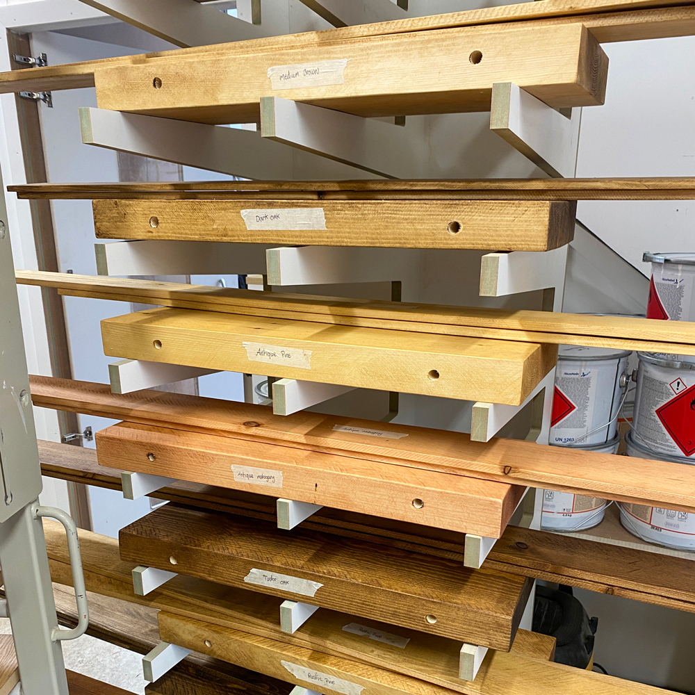 drying shelves