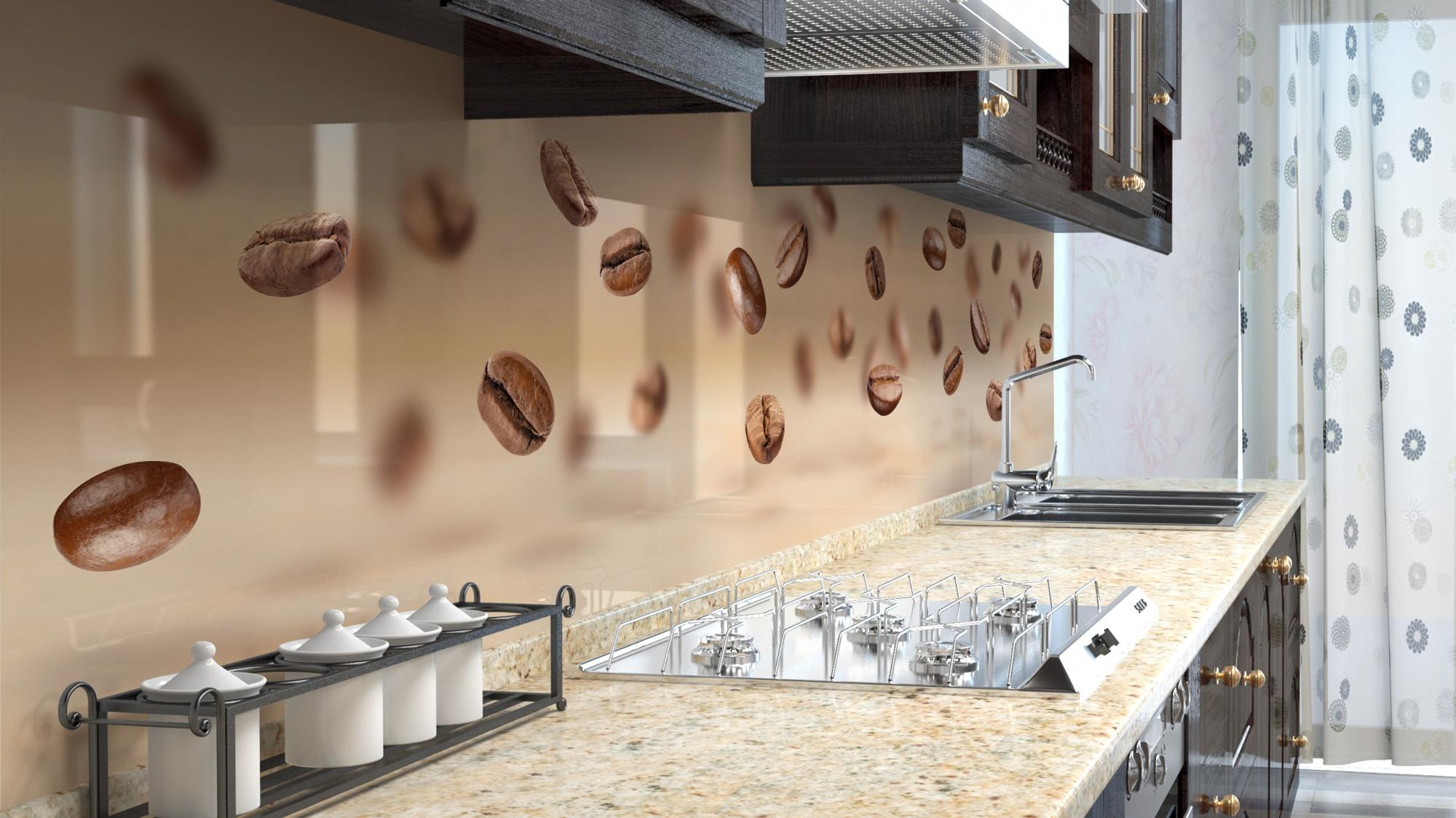 printed kitchen splashback