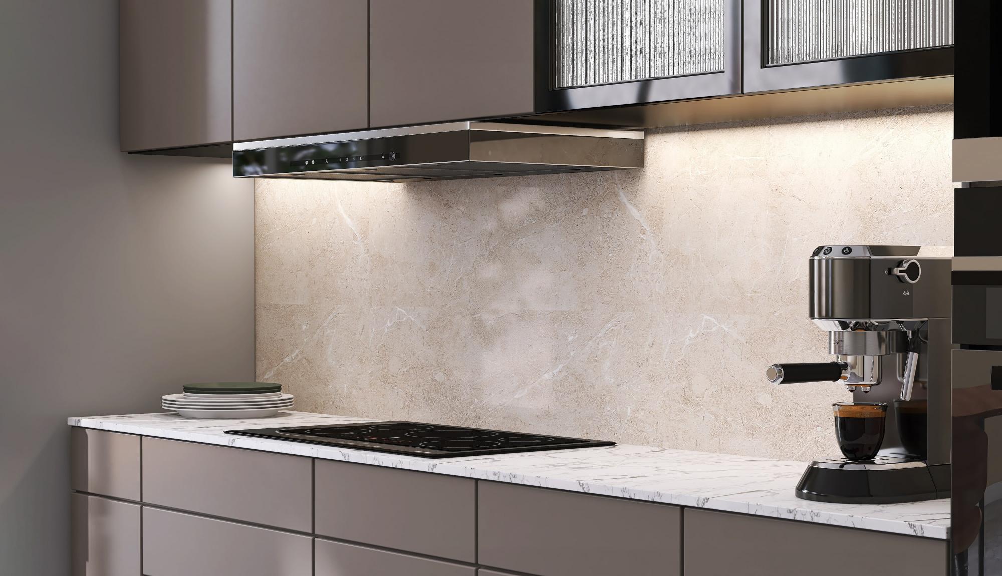 marble kitchen splashback