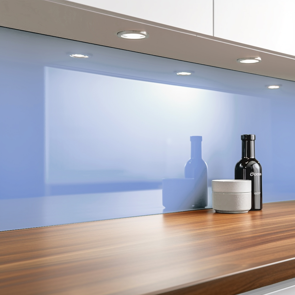 bubblegum blue splashback