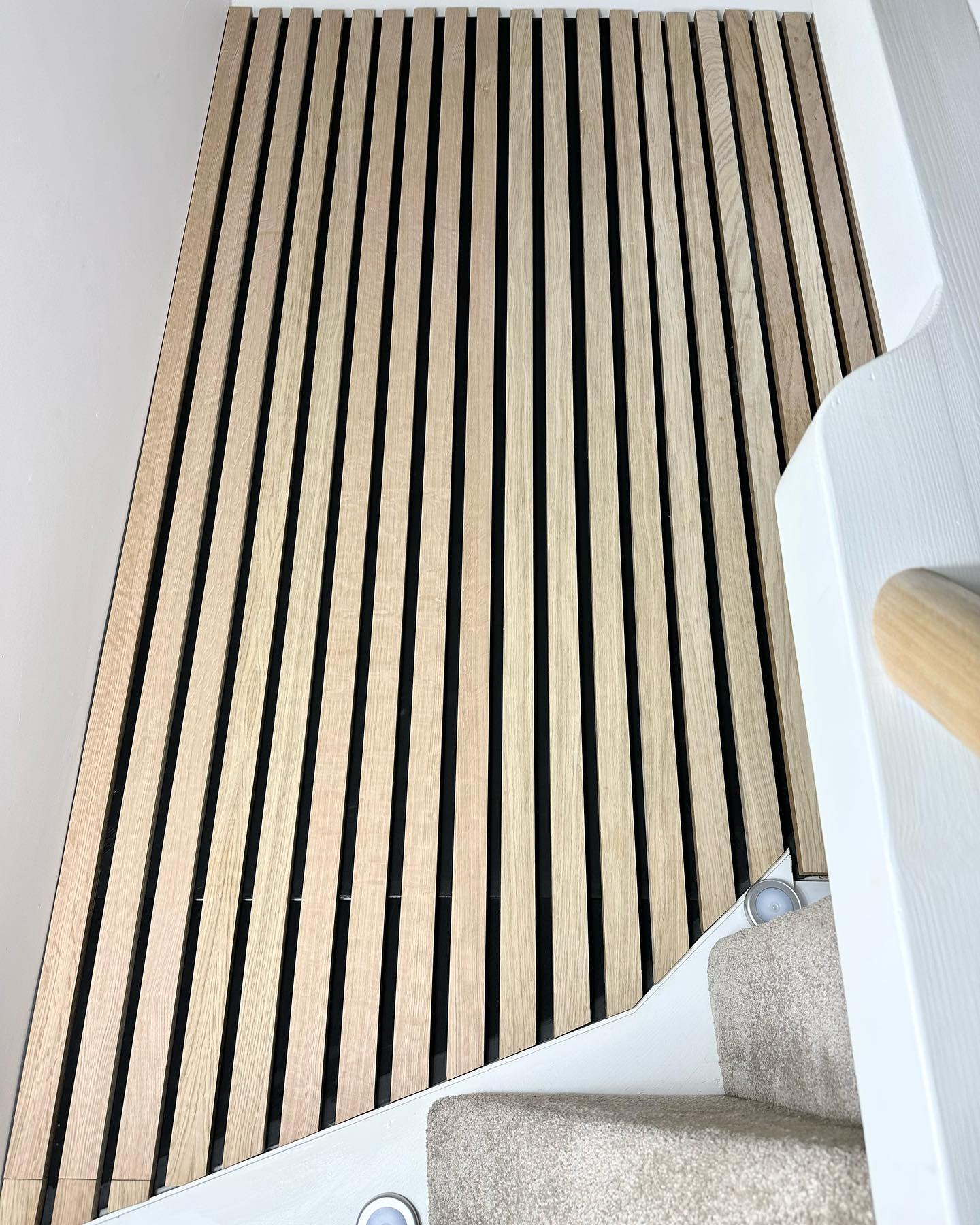 oak veneered slats