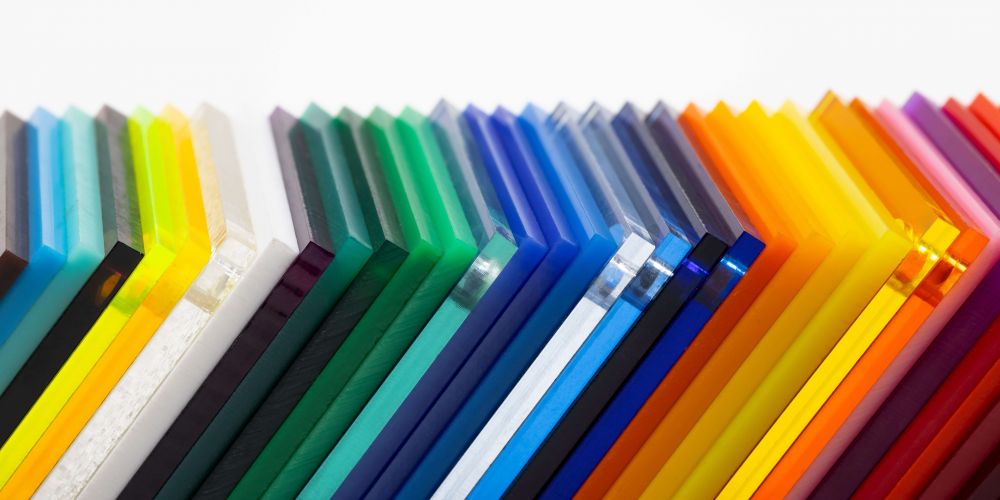 coloured acrylic sheets