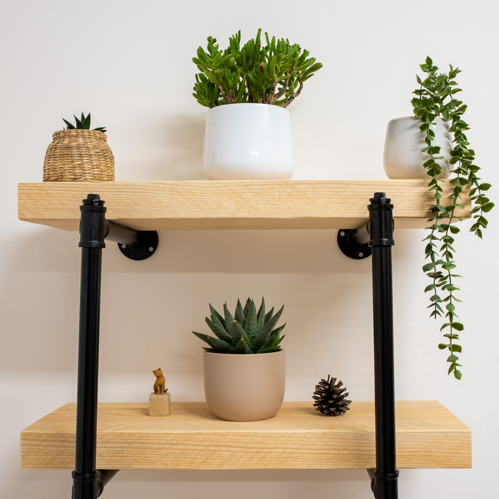 Pipe Shelves