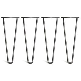 Pack of 4 - 35cm 2-Rod Hairpin Legs - Coffee Table