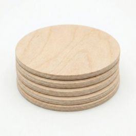 4mm Plywood Circle Craft Pack
