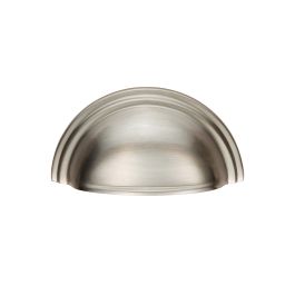 Satin Nickel Victorian Cup Pull