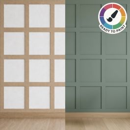 Full Height Square Shaker Wall Panelling Kit