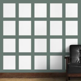 Full Height Square Shaker Wall Panelling Kit