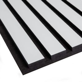 Light Grey Slat Wall Panels