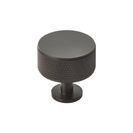 Matt Black Knurled Radio Knob