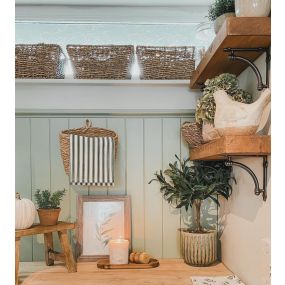 Bathroom Custom Height V-Groove Panelling
