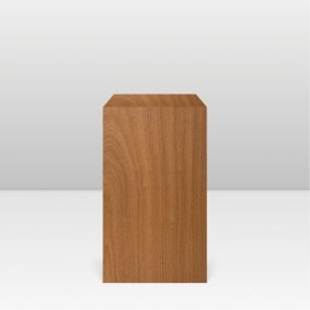 Sapele Veneer Square Plinths