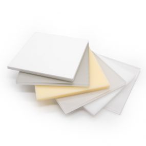 White Acrylic Splashback Sample Pack