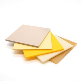 Yellow Acrylic Splashback Sample Pack
