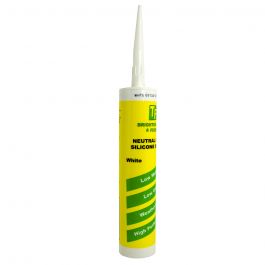 BTF Neutral Curing Silicone Sealant - White