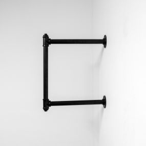 3/4" 2-Tier Pipe Shelf Bracket Pair