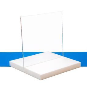 5mm Clear Acrylic Plaque A4 - 5 Pack