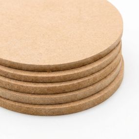 3mm MDF Circle Craft Pack