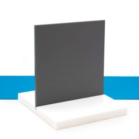 5mm Mineral Grey Acrylic Sheet A6 - 10 Pack