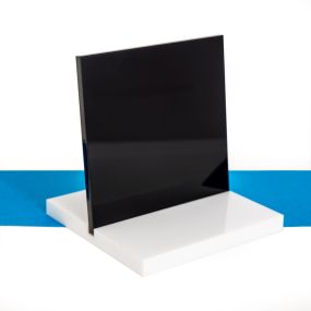 3mm Black Acrylic Sheet A6 - 15 Pack