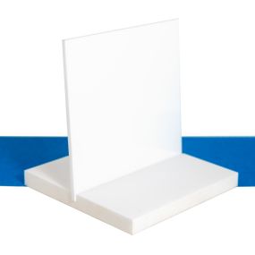 5mm White Acrylic Sheet A5 - 5 Pack