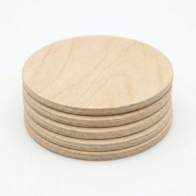 4mm Plywood Circle Craft Pack