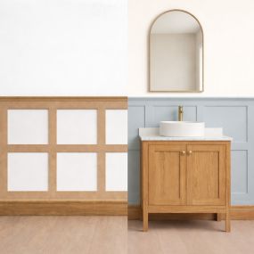 Bathroom Shaker Wall Panelling Kit with Dado