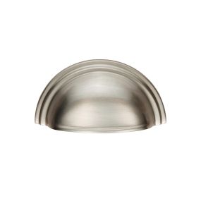 Satin Nickel Victorian Cup Pull