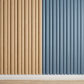 Ribbed MDF Wall Panels