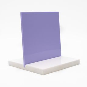 5mm Pastel Parma Violet Acrylic Sheet 100x100mm - 10 Pack