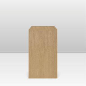 Oak Veneer Square Plinths
