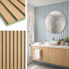 Paintable MDF Slat Wall Panels