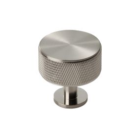 Satin Nickel Knurled Radio Knob