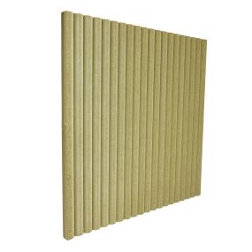 Ribbed MDF Wall Panels