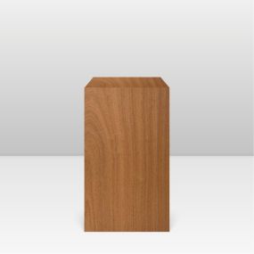 Sapele Veneer Square Plinths