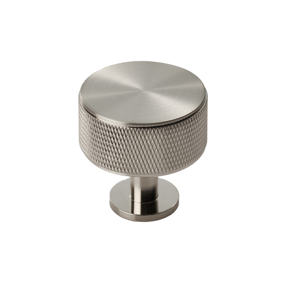 Satin Nickel Knurled Radio Knob
