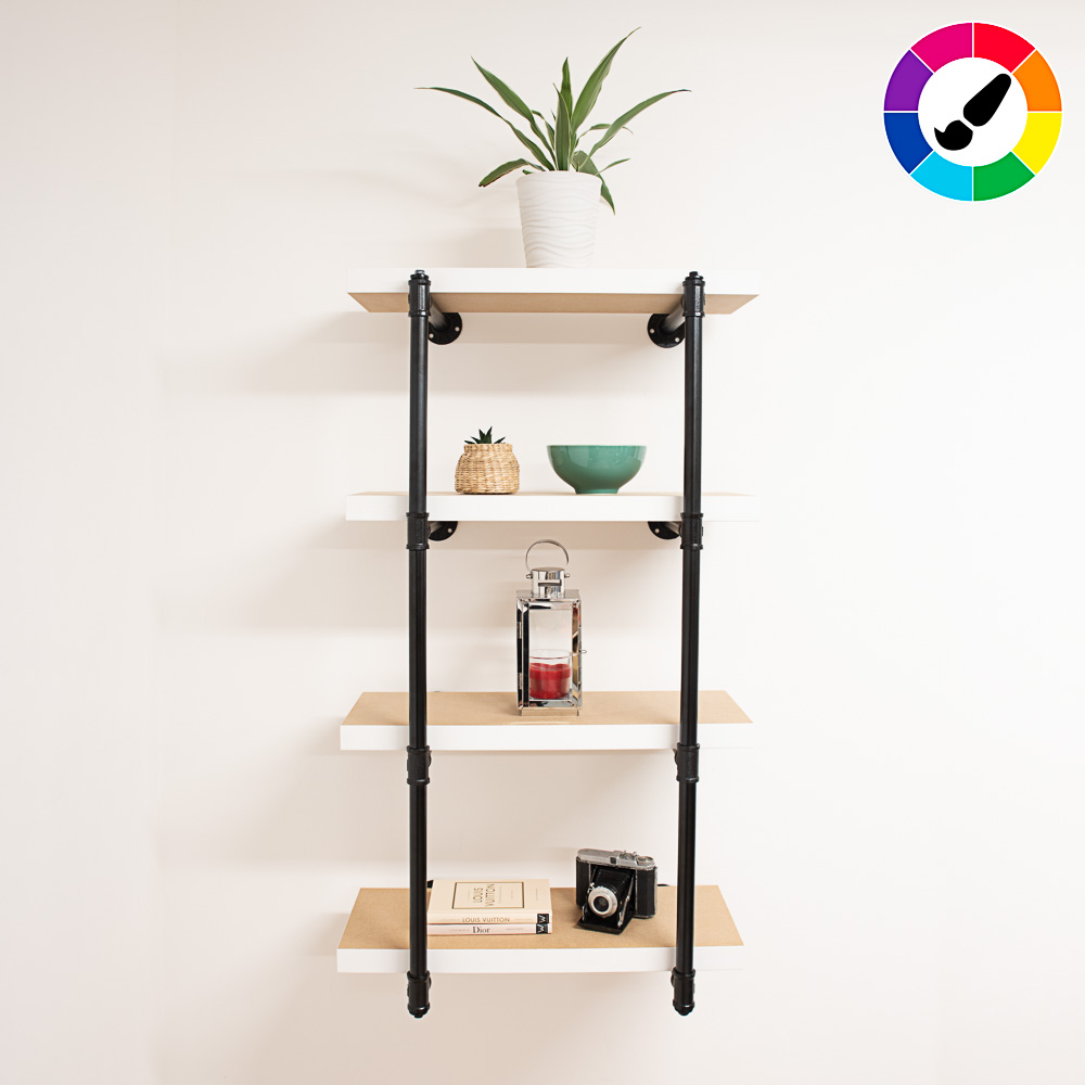 Pipe Shelves