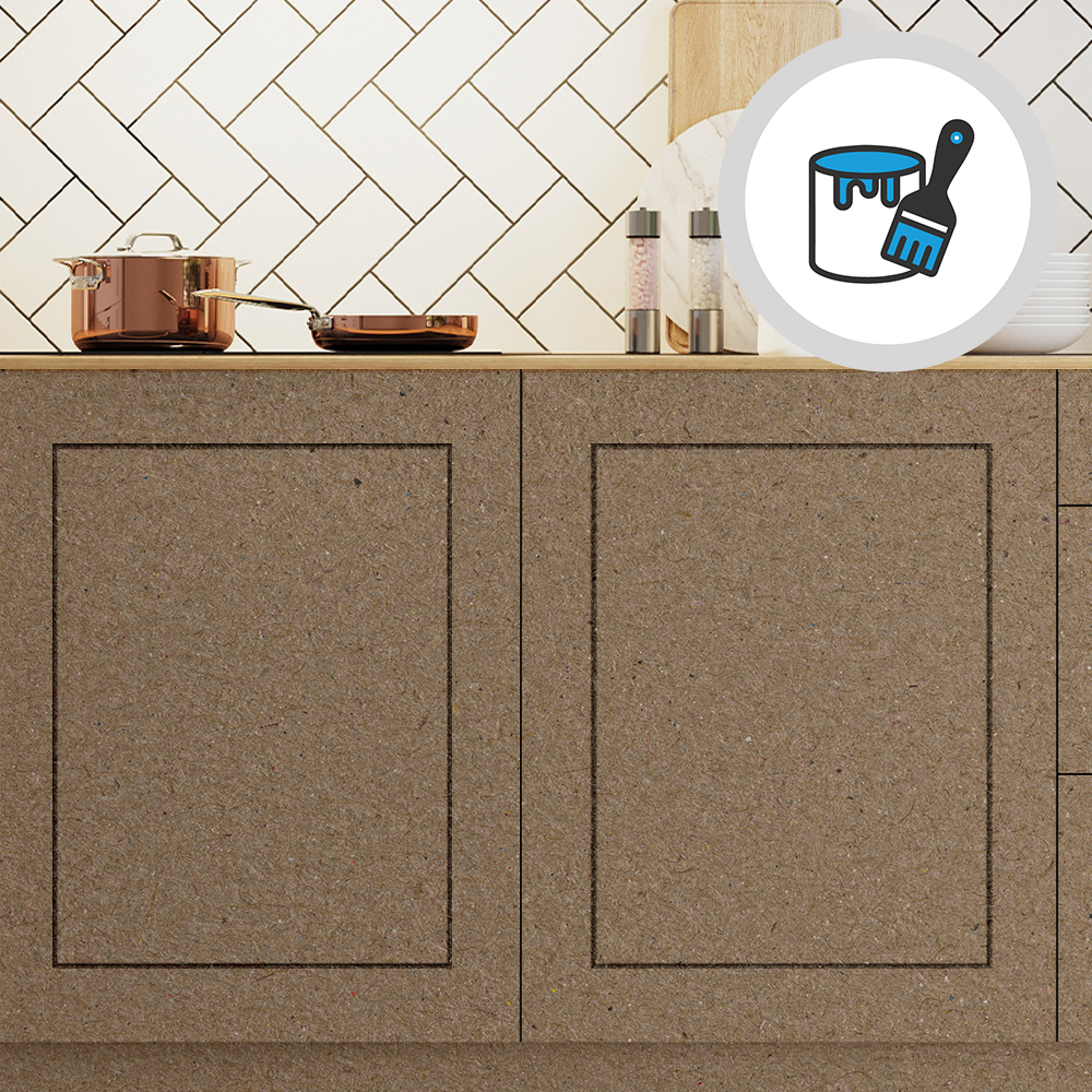 Mock In-Frame Kitchen Door