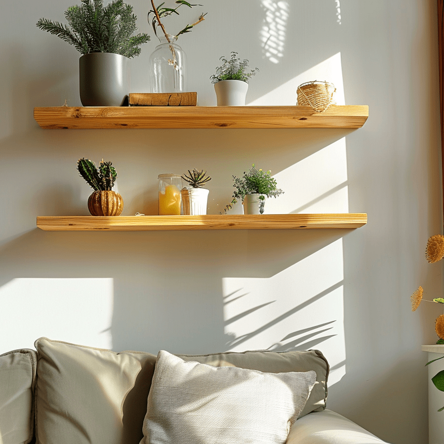 Floating Shelves Made To Measure Wall Shelf Cut My