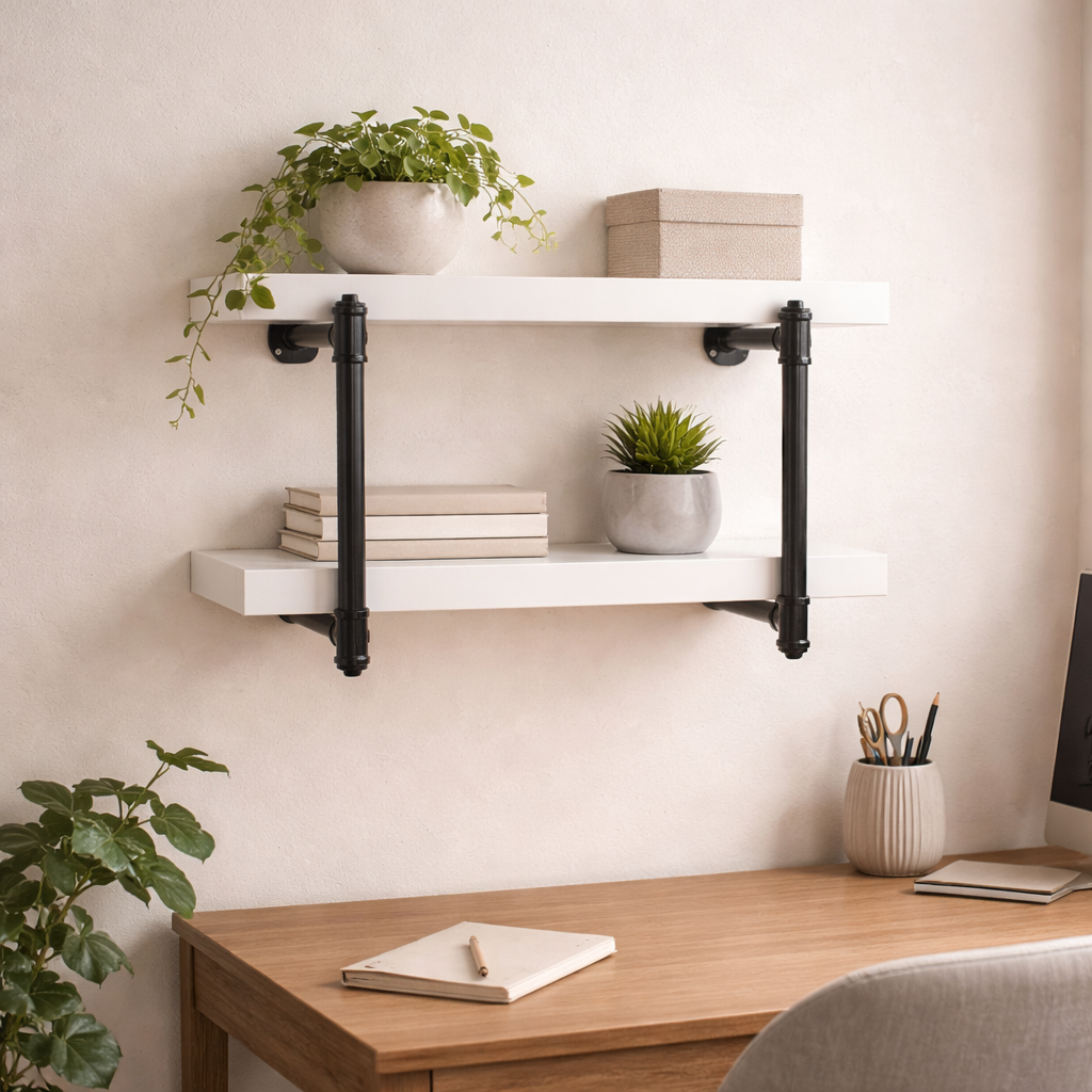 Pipe Shelves