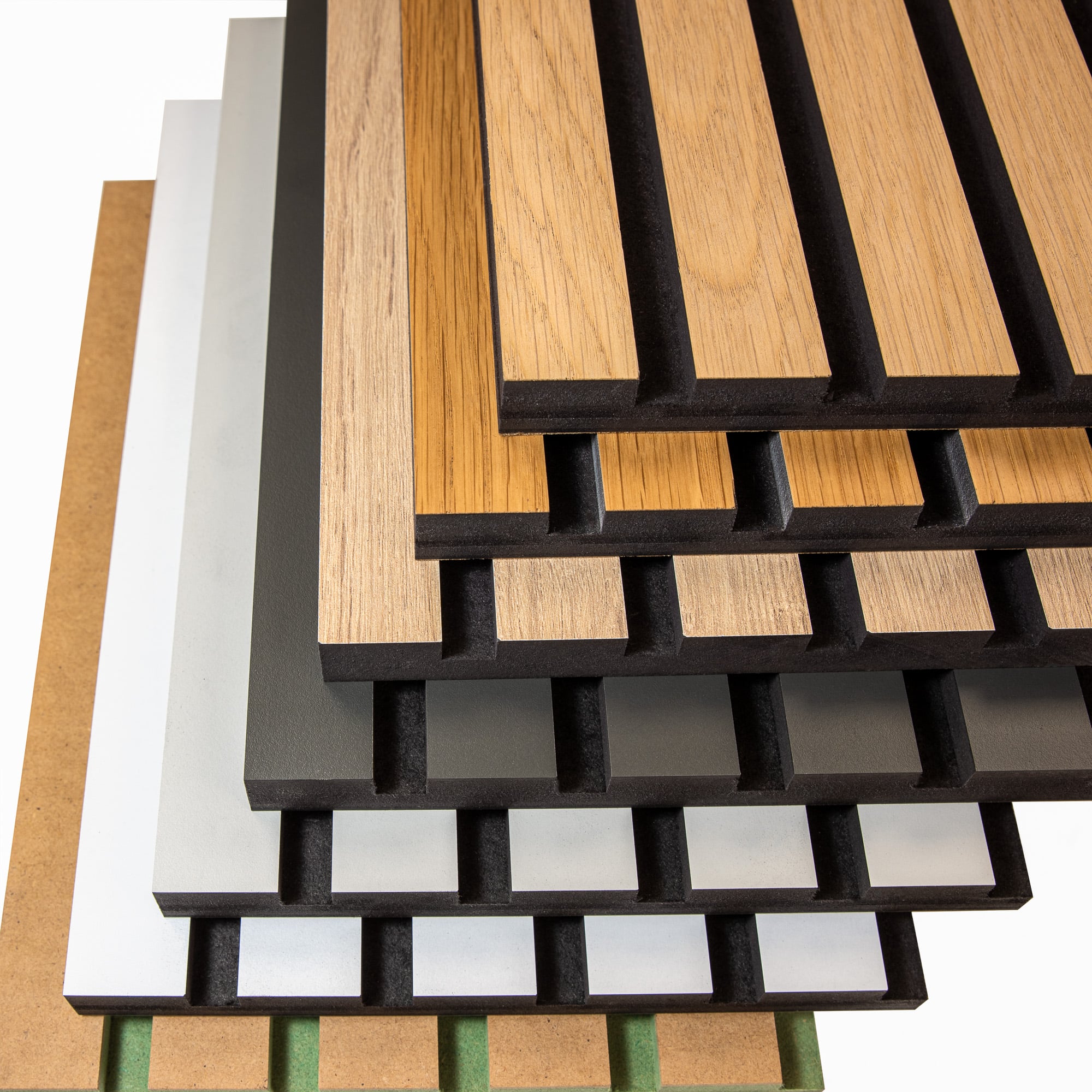 various slat wall panels