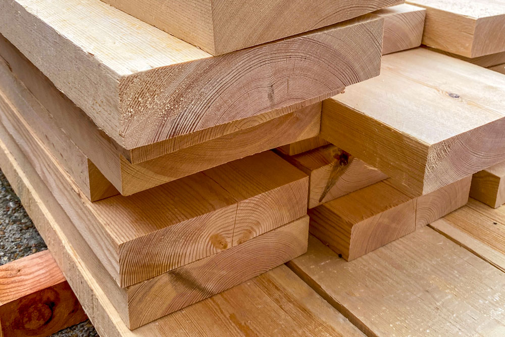 Pinewood stack
